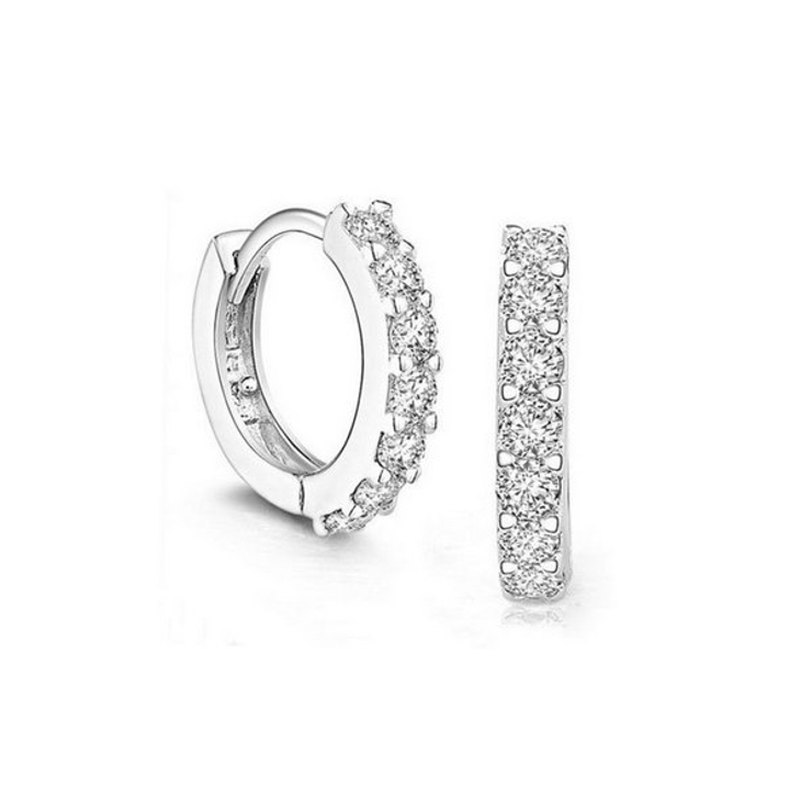 ハーフエタニティフープピアス【LACORDE】 | LACORDE  | 詳細画像2 