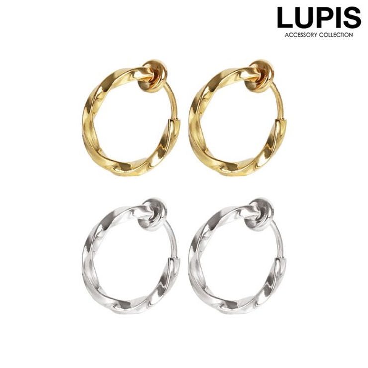 ツイストフープイヤリング  | LUPIS | 詳細画像1 