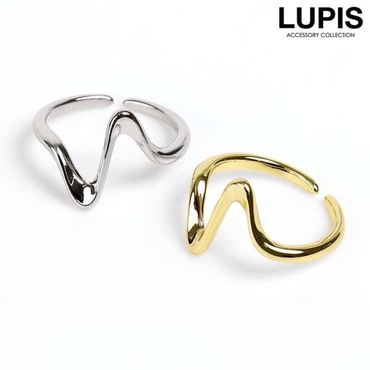 シェブロンメタルリング【指輪】 | LUPIS | 詳細画像1 