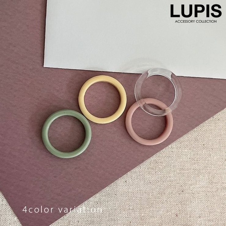 シンプルアクリルリング  | LUPIS | 詳細画像1 
