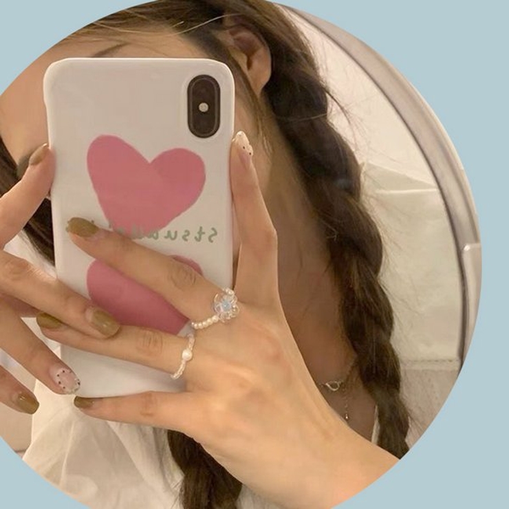 フラワー×パールビーズリングセット 【指輪 2本セット | LUPIS | 詳細画像6 