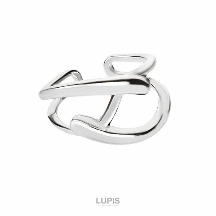 B | メタルラインワイドリング【指輪】 | LUPIS