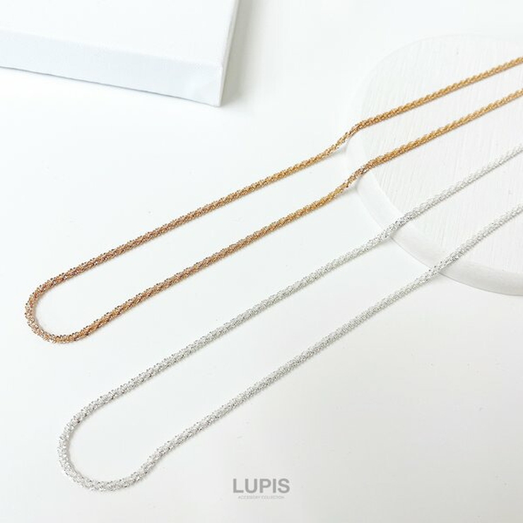 クリスクロスチェーンネックレス[品番：LPSA0004714]｜LUPIS（ルピス