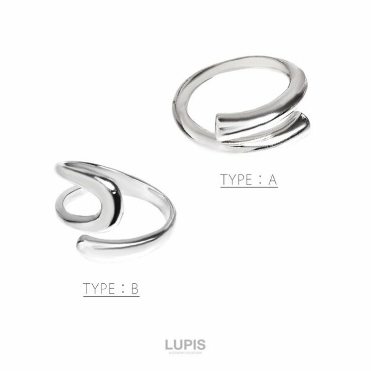ニュアンスラインメタルリング【指輪】 | LUPIS | 詳細画像2 