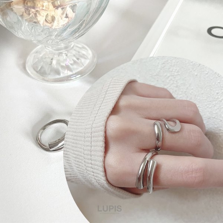 ニュアンスラインメタルリング【指輪】 | LUPIS | 詳細画像3 