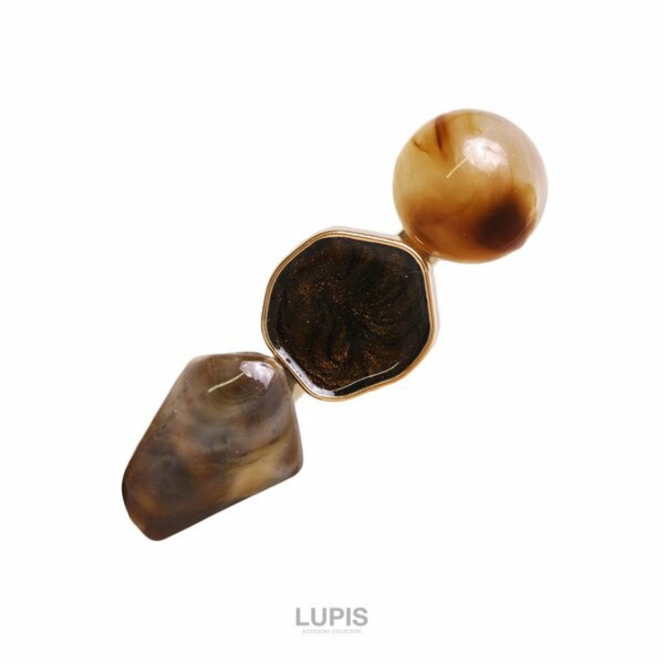 マーブルストーンヘアクリップ【ヘアアクセサリー】[品番：LPSA0004822]｜LUPIS（ルピス ）のレディースファッション通販｜SHOPLIST（ショップリスト）