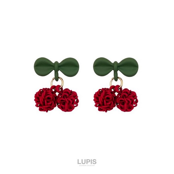 ワイヤーチェリーピアス 【プチプラ シルバー925ポスト | LUPIS | 詳細画像2 