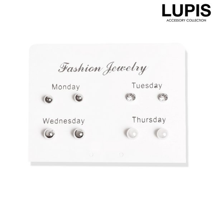 シンプルプチピアスセット【セットピアス】[品番：LPSA0004820]｜LUPIS（ルピス ）のレディースファッション通販｜SHOPLIST（ショップリスト）