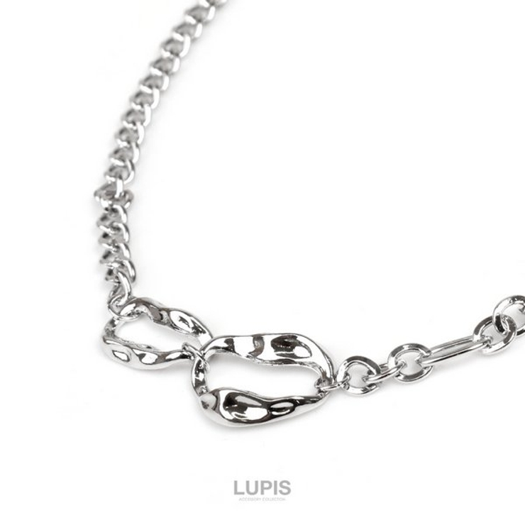 変形メタルチェーンネックレス | LUPIS | 詳細画像2 