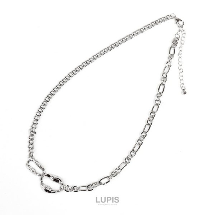 変形メタルチェーンネックレス | LUPIS | 詳細画像3 