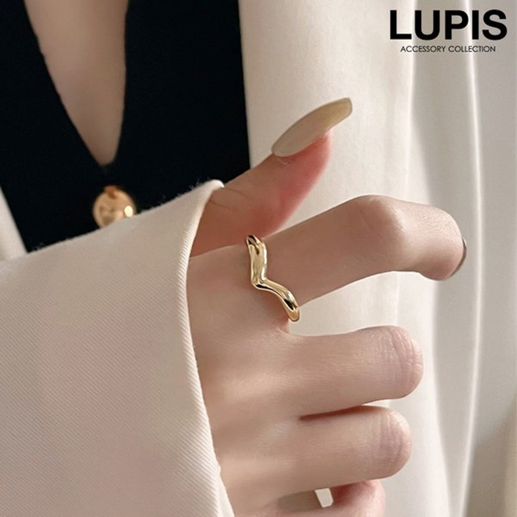 Vラインシンプルリング【指輪】 | LUPIS | 詳細画像1 