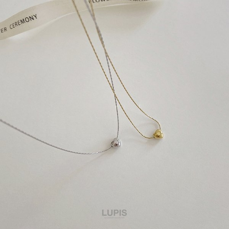 プチハートネックレス【小ぶり】 | LUPIS | 詳細画像6 