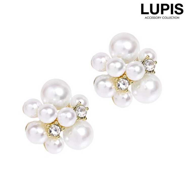 つぶつぶパールピアス【S925ポスト】 | LUPIS | 詳細画像1 