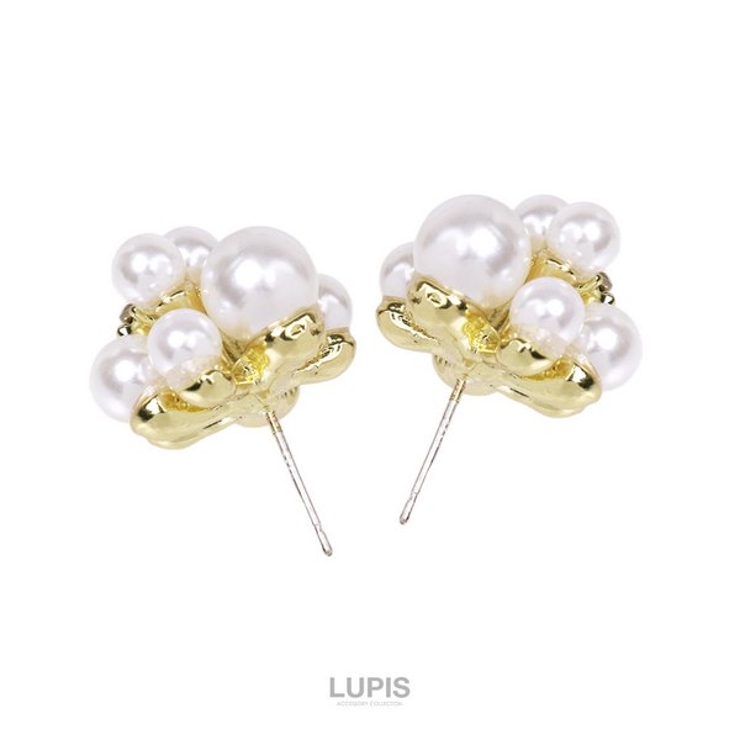 つぶつぶパールピアス【S925ポスト】 | LUPIS | 詳細画像3 