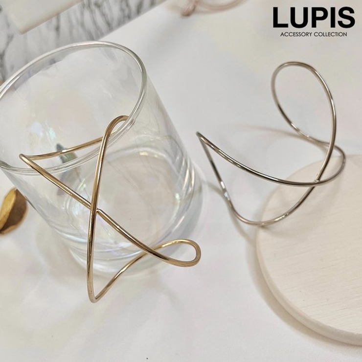 クロスラインバングルブレスレット | LUPIS | 詳細画像1 