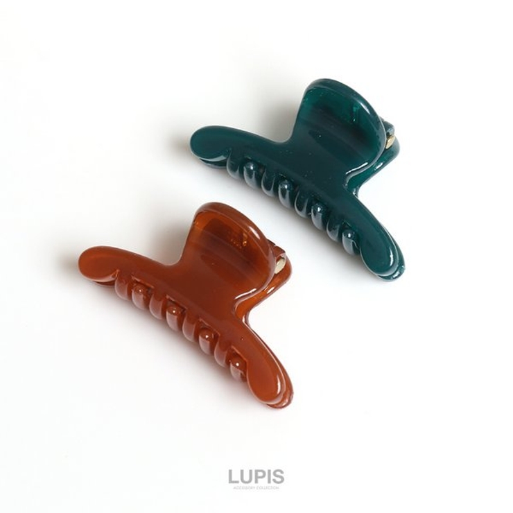 バイカラーミニヘアクリップセット【2個セット 小ぶり】 | LUPIS | 詳細画像2 