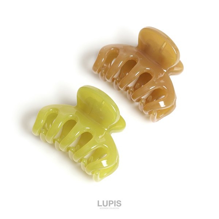バイカラーミニヘアクリップセット【2個セット 小ぶり】 | LUPIS | 詳細画像3 
