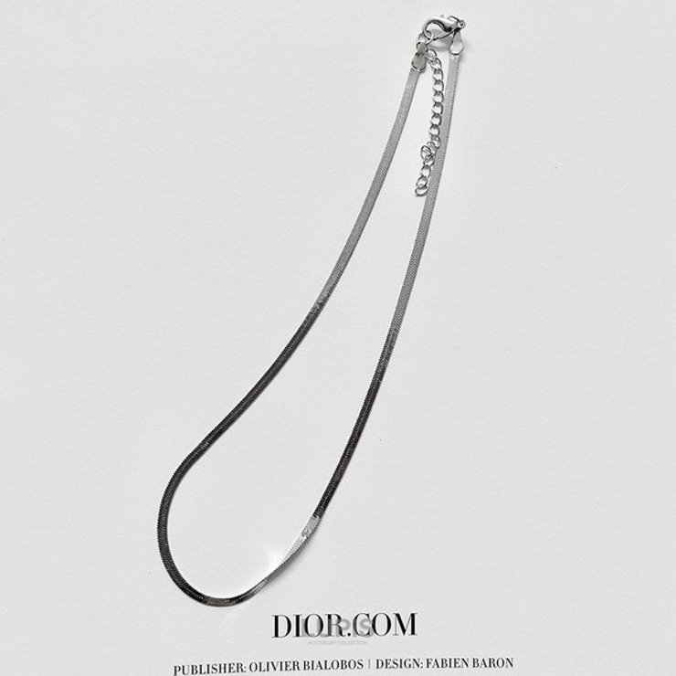 スネークチェーンネックレス【太さ選べる2種あり】 | LUPIS | 詳細画像7 