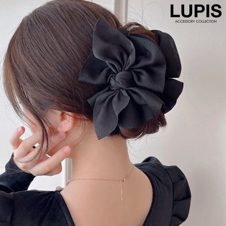 BIGリボンバンスクリップ | LUPIS | 詳細画像1 