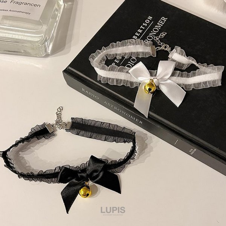 リボンベルチョーカーネックレス | LUPIS | 詳細画像8 