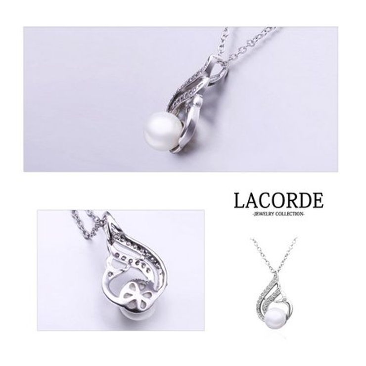 キュービックパールデザインネックレス | LACORDE  | 詳細画像3 