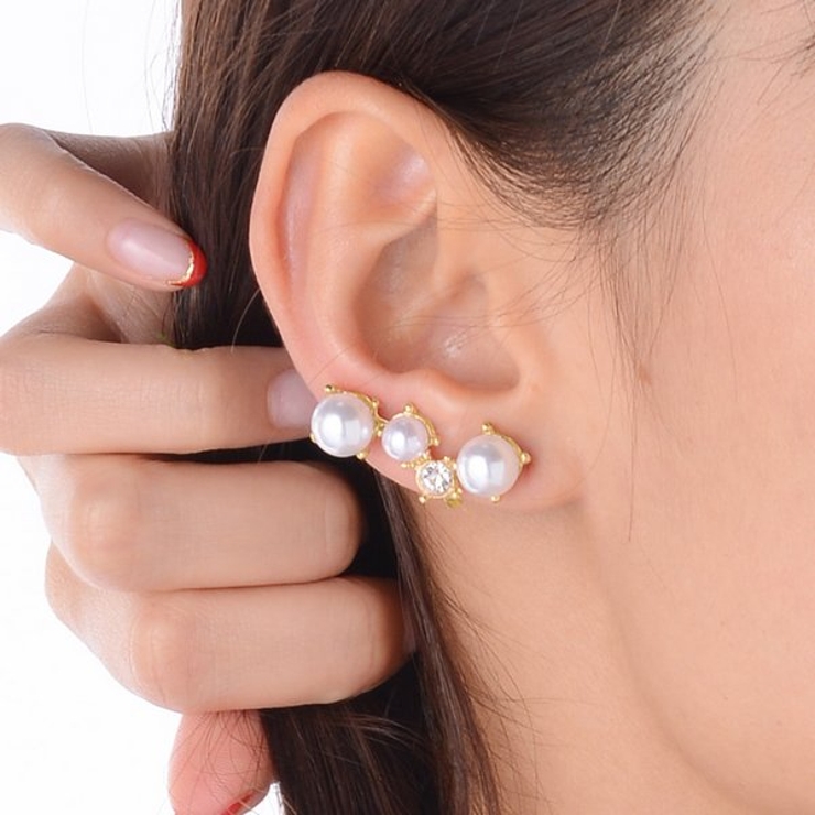 ブリリアントパールストーンイヤリング≪片耳用 1個入り≫ 【イヤリング | LUPIS | 詳細画像5 