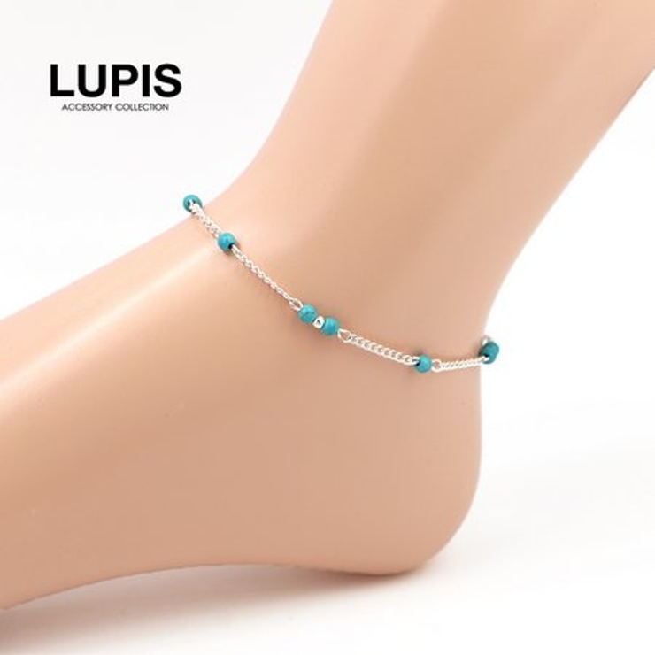 ターコイズビーズシルバーアンクレット | LUPIS | 詳細画像7 
