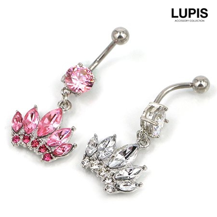 ウイングクラウンバナナバーベルボディピアス へそピアス | LUPIS | 詳細画像2 