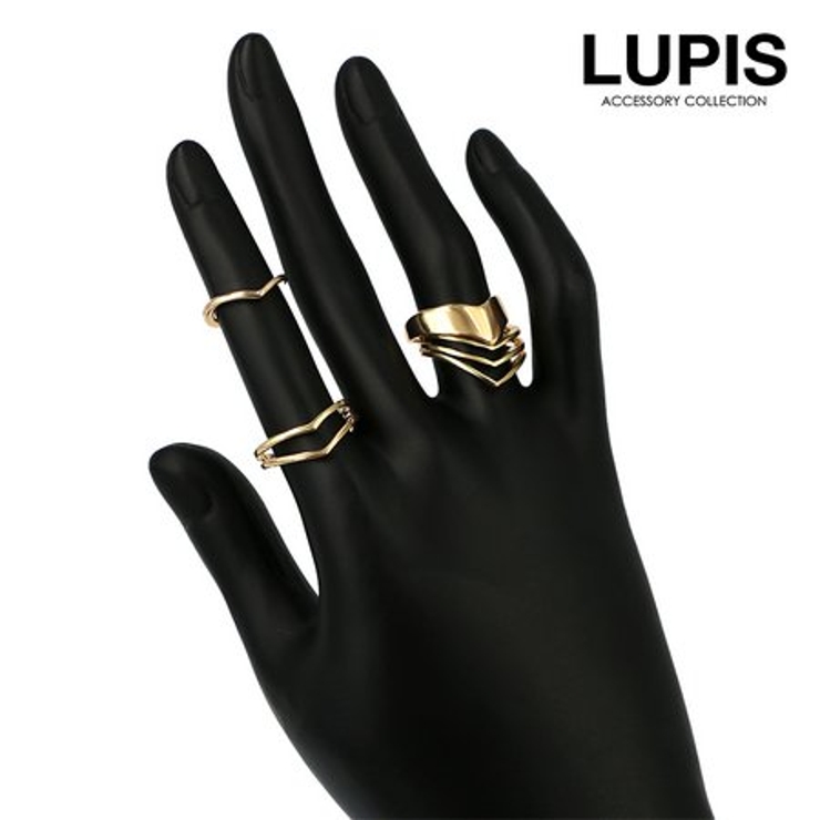 ポインテッドピンキーファランジリングセット(ミディリング) 【指輪 セットリング | LUPIS | 詳細画像3 