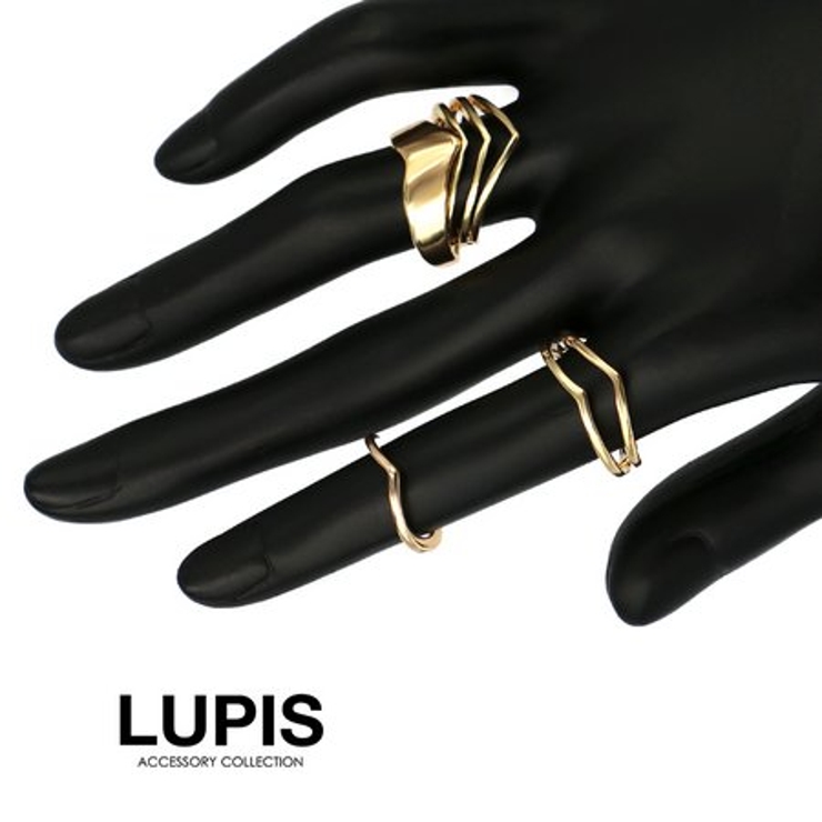 ポインテッドピンキーファランジリングセット(ミディリング) 【指輪 セットリング | LUPIS | 詳細画像5 