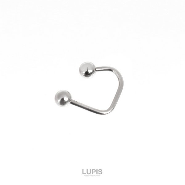 【16G】リップフープバーベルボディピアス≪1個入り≫ 【サージカルステンレス … | LUPIS | 詳細画像4 