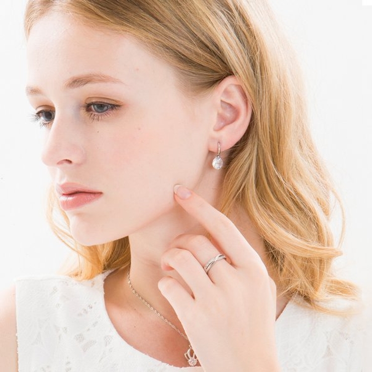 ジルコニアキュービックフックピアス【LACORDE】 | LACORDE  | 詳細画像5 