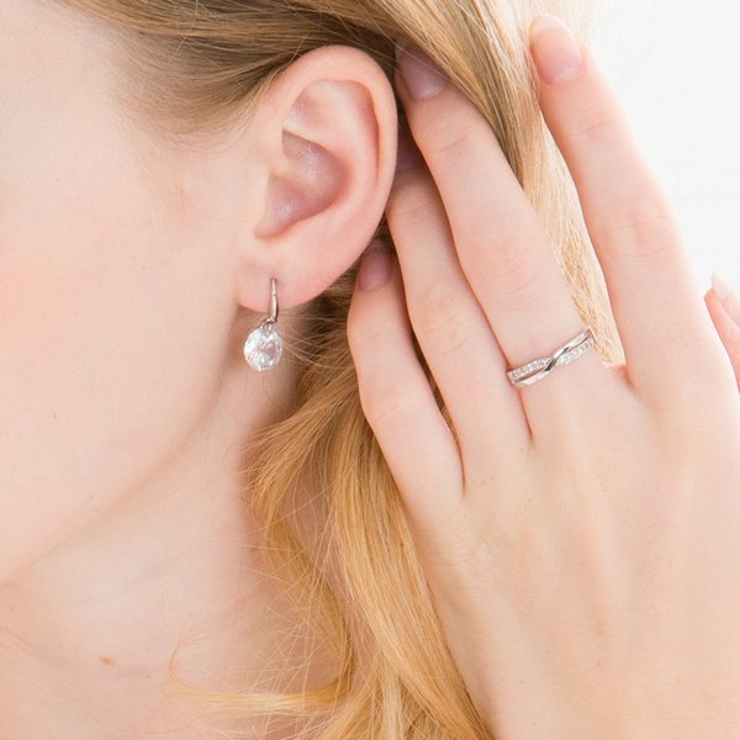 ジルコニアキュービックフックピアス【LACORDE】 | LACORDE  | 詳細画像6 