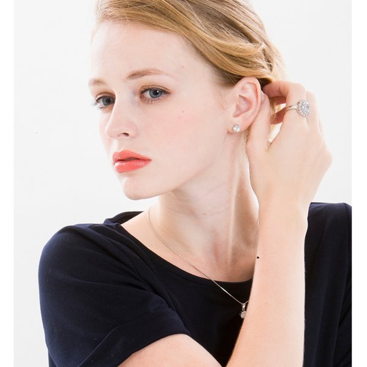 キュービックジルコニアピアス【LACORDE】 | LACORDE  | 詳細画像10 