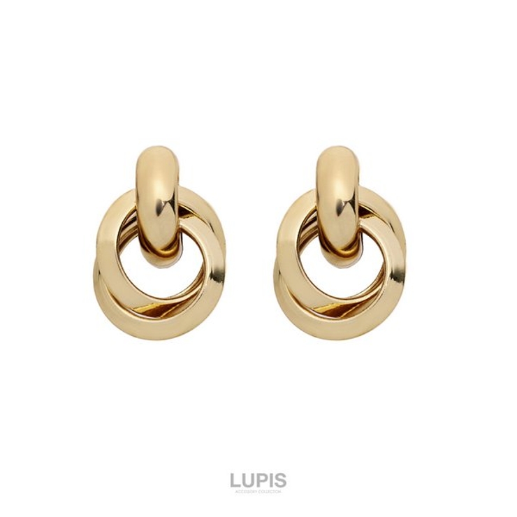 ツインリングメタルピアス【ピアス レディース ツイスト | LUPIS | 詳細画像2 