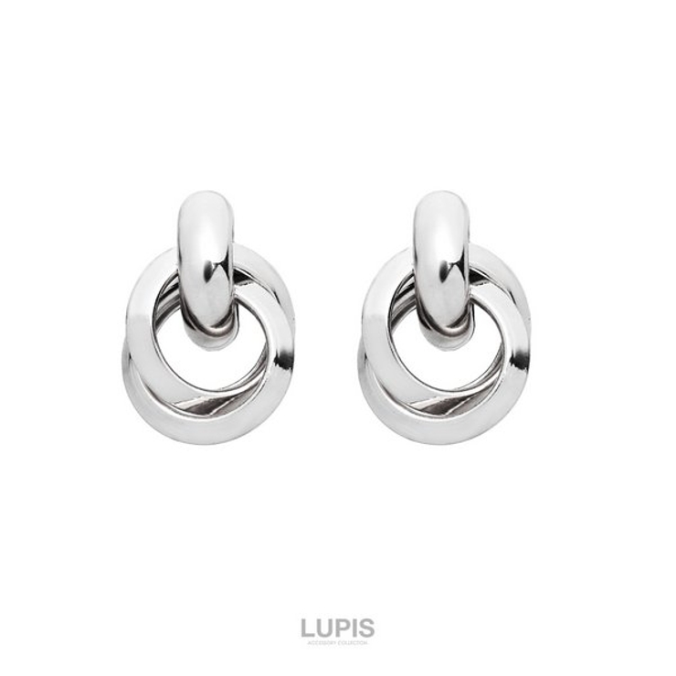 ツインリングメタルピアス【ピアス レディース ツイスト | LUPIS | 詳細画像3 
