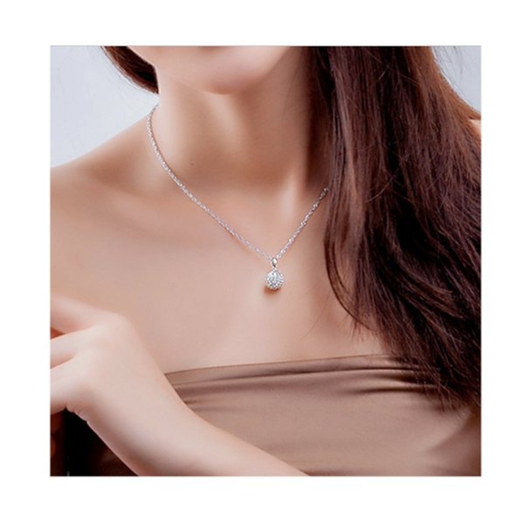 パヴェボールネックレス【LACORDE】 | LACORDE  | 詳細画像2 