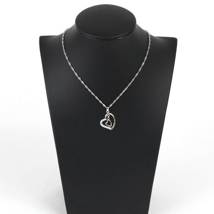 2連ハートキュービックネックレス【LACORDE】 | LACORDE  | 詳細画像5 