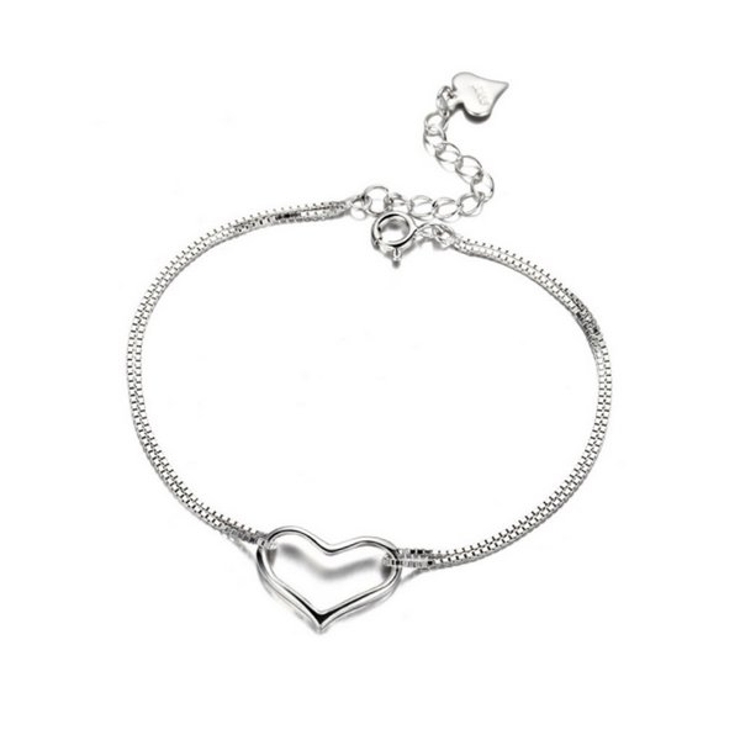 シンプルハートブレスレット【LACORDE】 | LACORDE  | 詳細画像1 