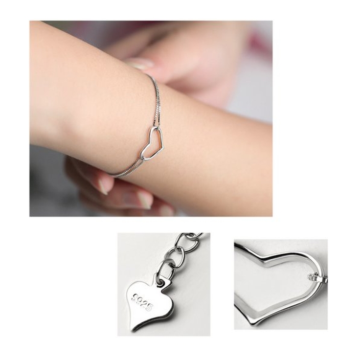 シンプルハートブレスレット【LACORDE】 | LACORDE  | 詳細画像2 