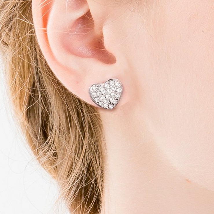 ハートパヴェピアス【LACORDE】 | LACORDE  | 詳細画像5 