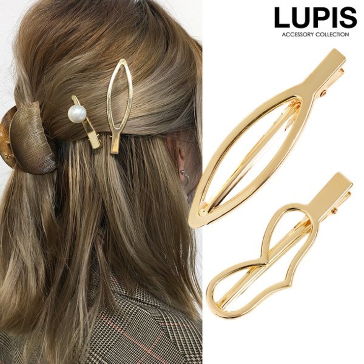 ハート Times リーフフレームヘアクリップ 品番 Lpsa Lupis ルピス のレディースファッション通販 Shoplist ショップリスト