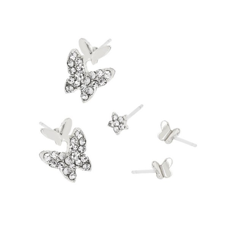 バタフライピアスセット 【シルバー925ポスト S925ポスト | LUPIS | 詳細画像6 