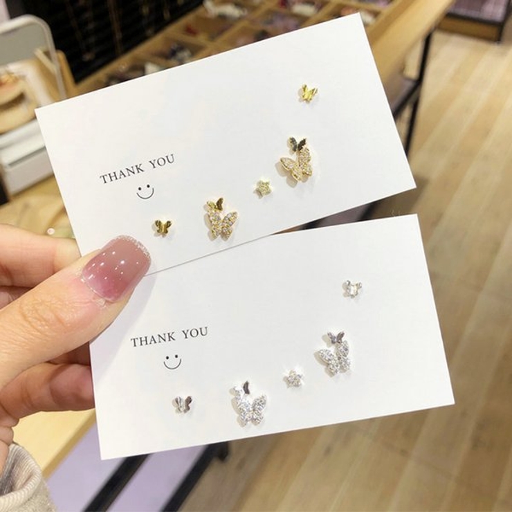 バタフライピアスセット 【シルバー925ポスト S925ポスト | LUPIS | 詳細画像8 