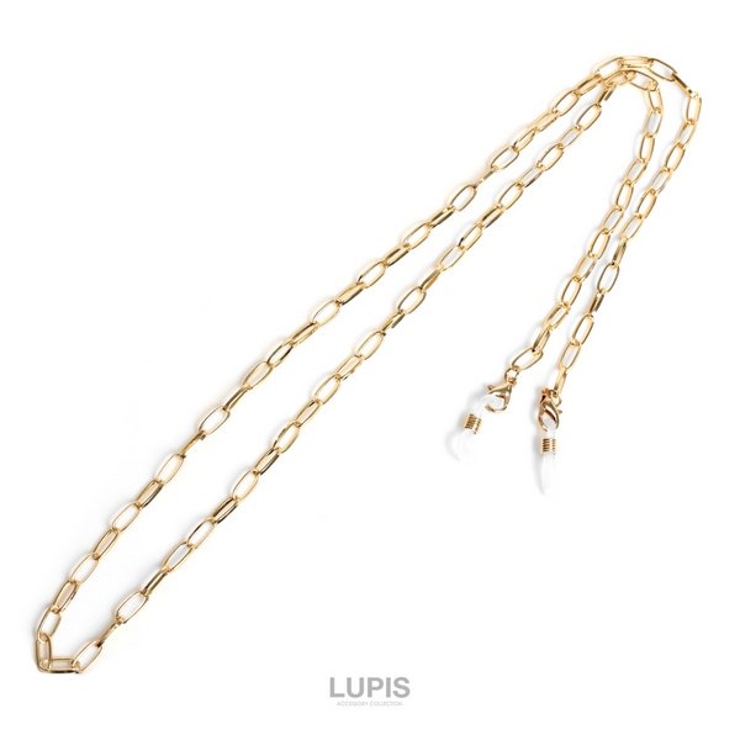 ゴールドチェーン | 2wayマスク×メガネチェーン【マスクチェーン メガネチェーン ネックレス】 | LUPIS