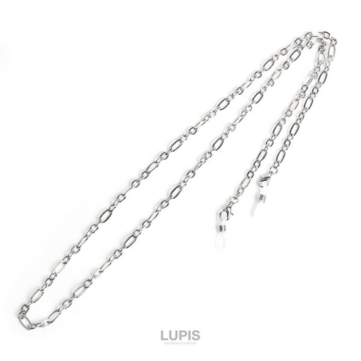 シルバーチェーン | 2wayマスク×メガネチェーン【マスクチェーン メガネチェーン ネックレス】 | LUPIS