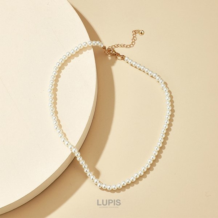 シンプルパールネックレス | LUPIS | 詳細画像4 