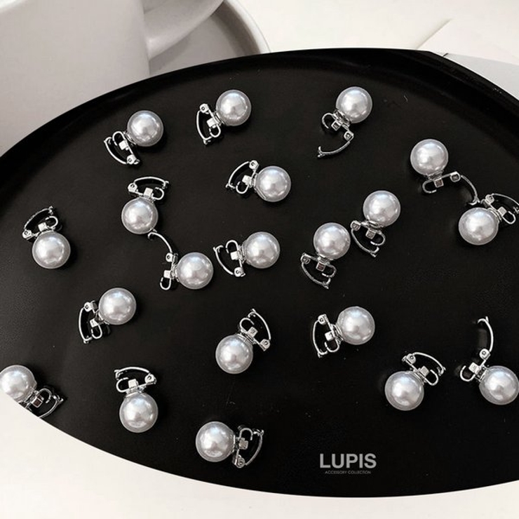 ≪1個入り≫一粒パールデコレーションヘアクリップ 【プチプラ ヘアクリップ | LUPIS | 詳細画像5 