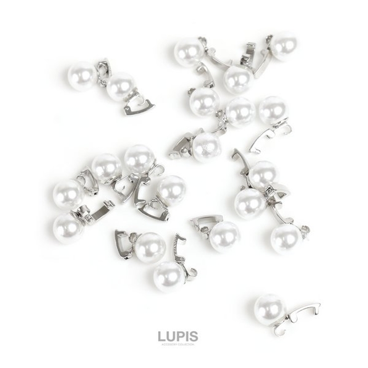 ≪1個入り≫一粒パールデコレーションヘアクリップ 【プチプラ ヘアクリップ | LUPIS | 詳細画像6 