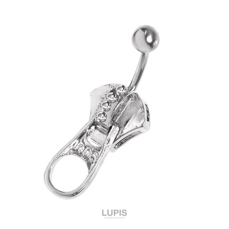 ジッパーバナナバーベルボディピアス へそピアス | LUPIS | 詳細画像2 